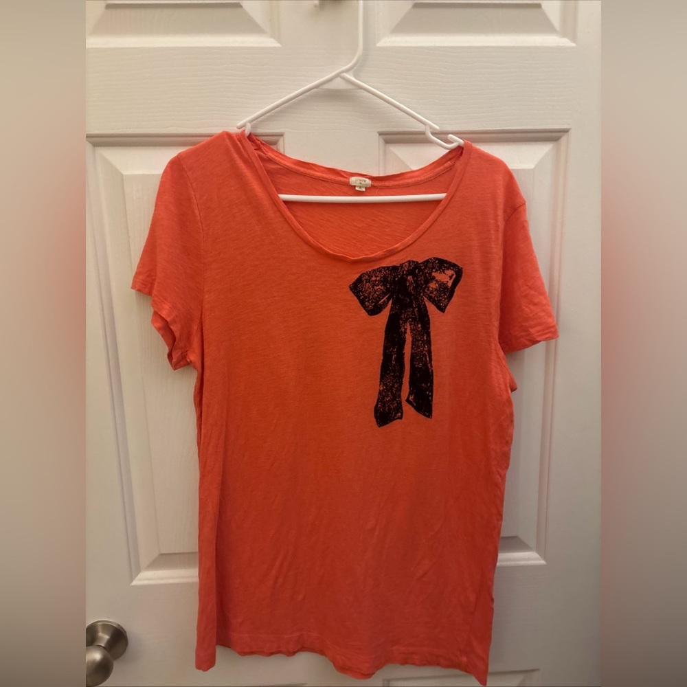 🎆 5 for $25 J.Crew Vibrant Orange Tee